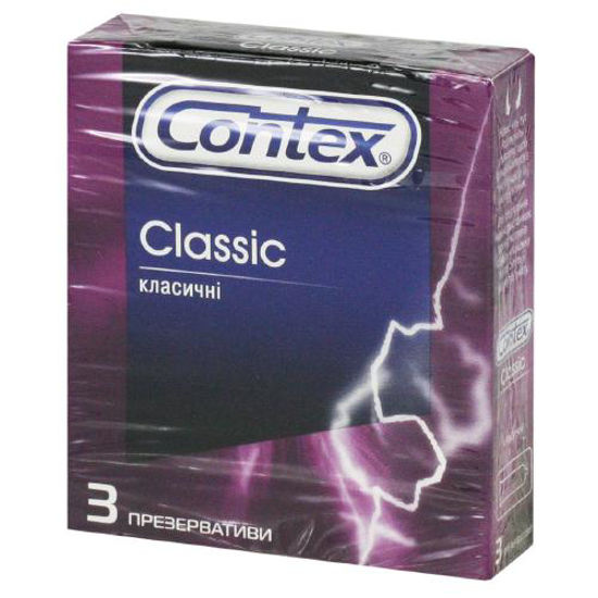 Презервативы латексные Контекс (Contex Classic) классические №3